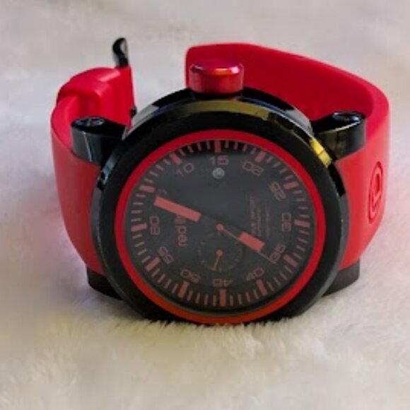 ⬇️PD⬇️REDLINE TORQUE SPORT AUTOMATIC MOVEMENT 21 JEWELS  W/R 10ATM MEN - Picture 3 of 11